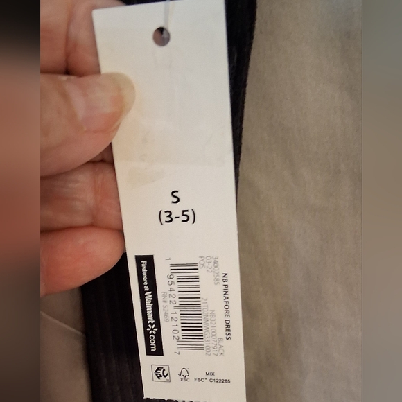 Women's Black Velour Jumper. Size S, 3-5 - Picture 5 of 5